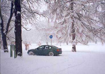 Weihnachten 2000 im Stadtpark